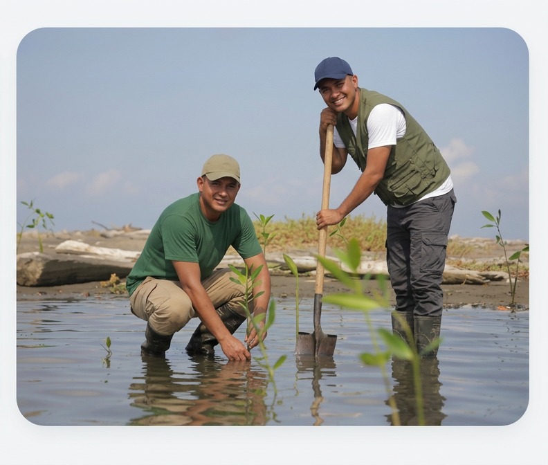 Reforestación y siembra — actividad 2